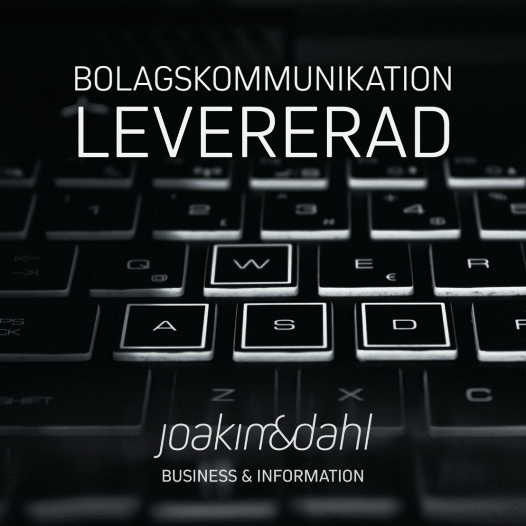 Tangentbord med text om kommunikation