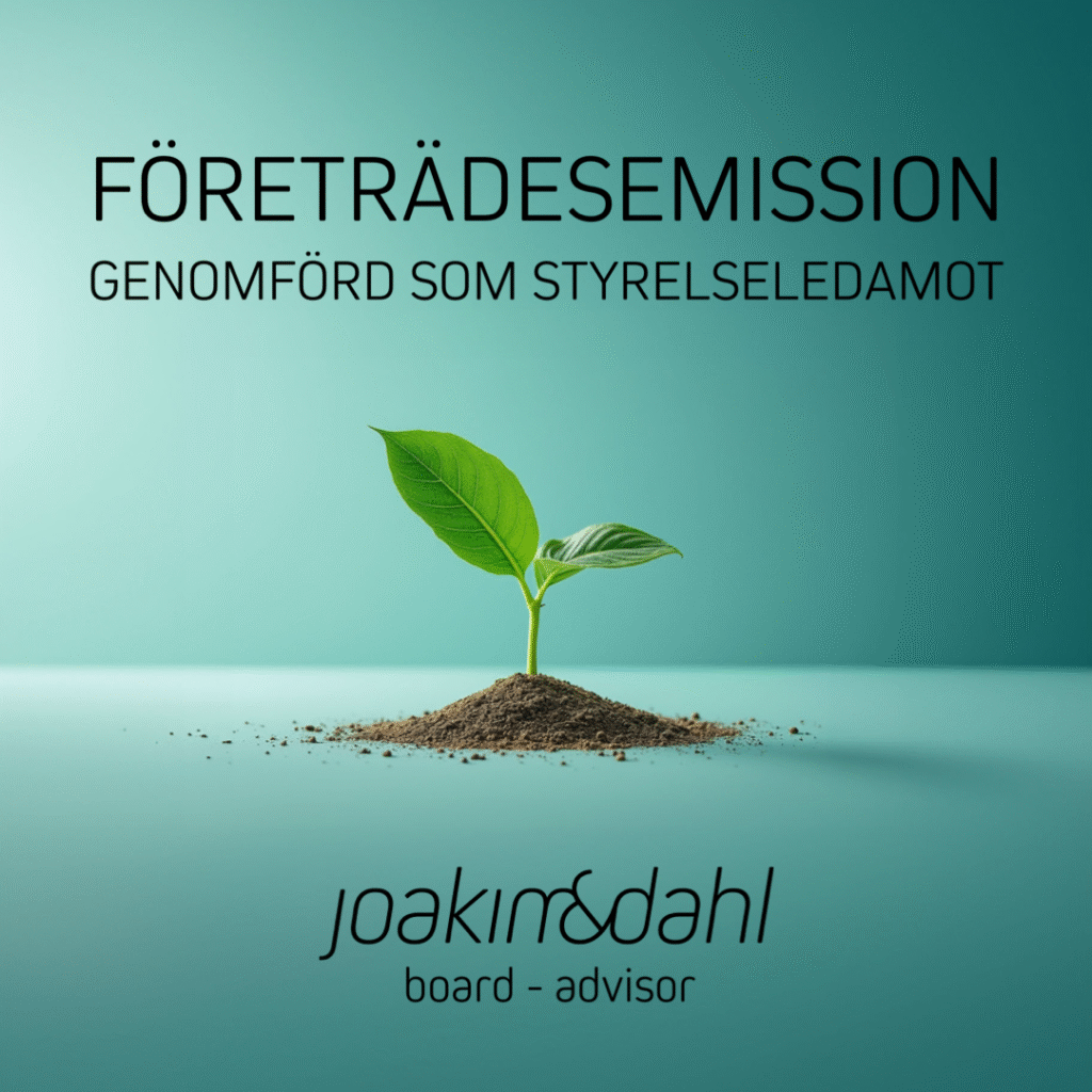 Grön planta växer ur jorden.