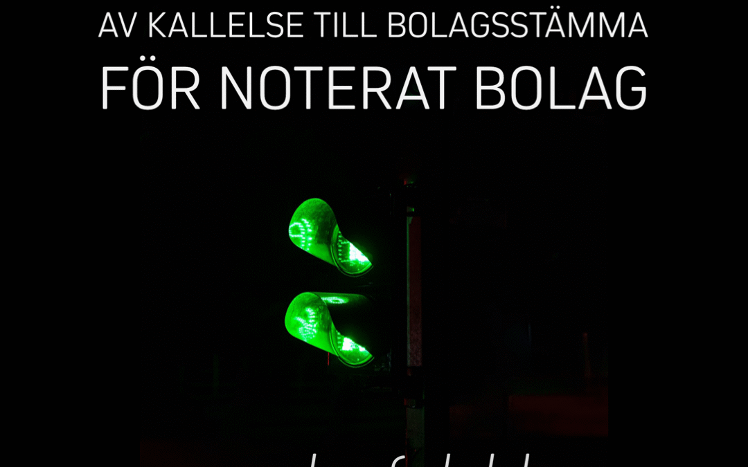 Hantering av kallelse till bolagsstämma