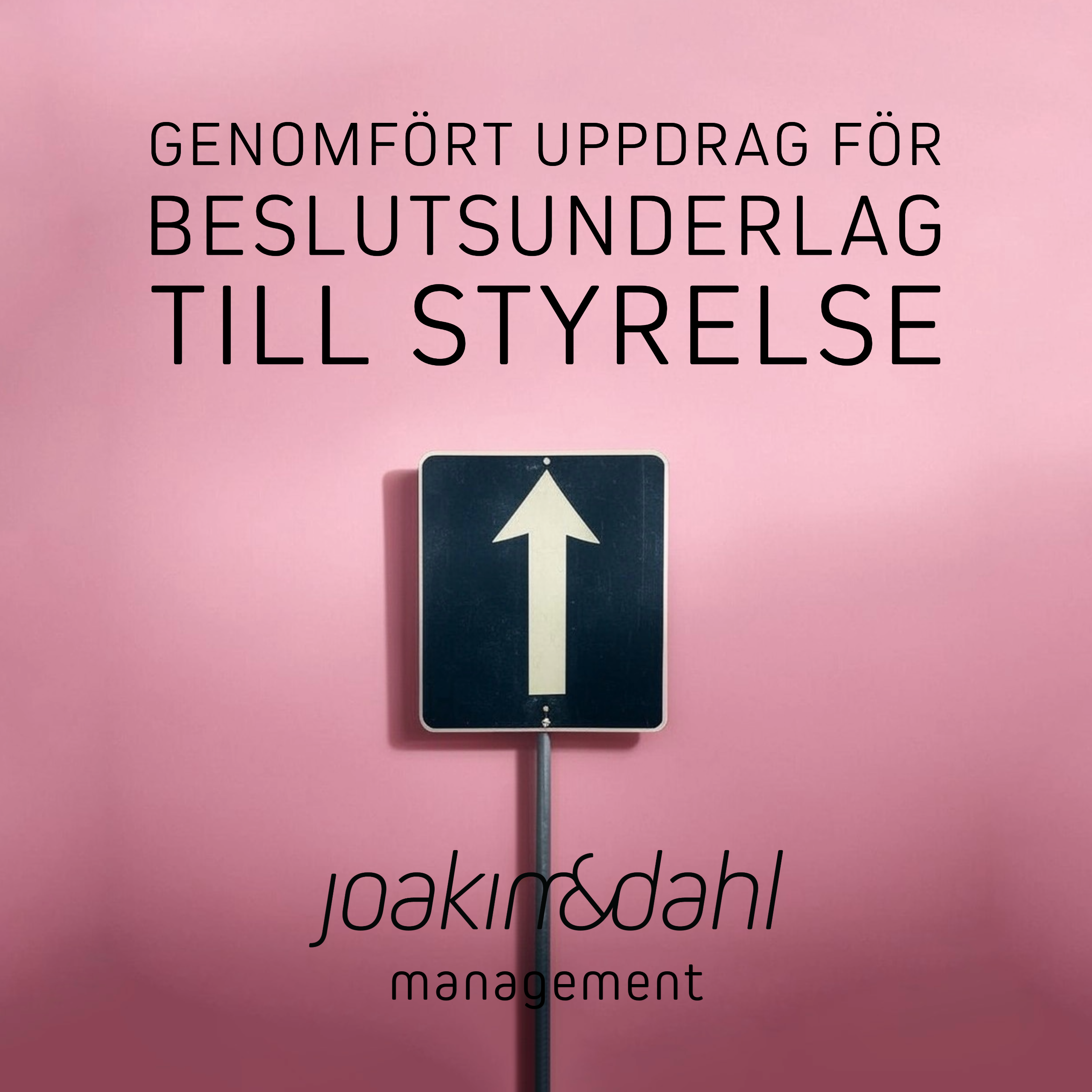 Pilar mot beslut för styrelsen