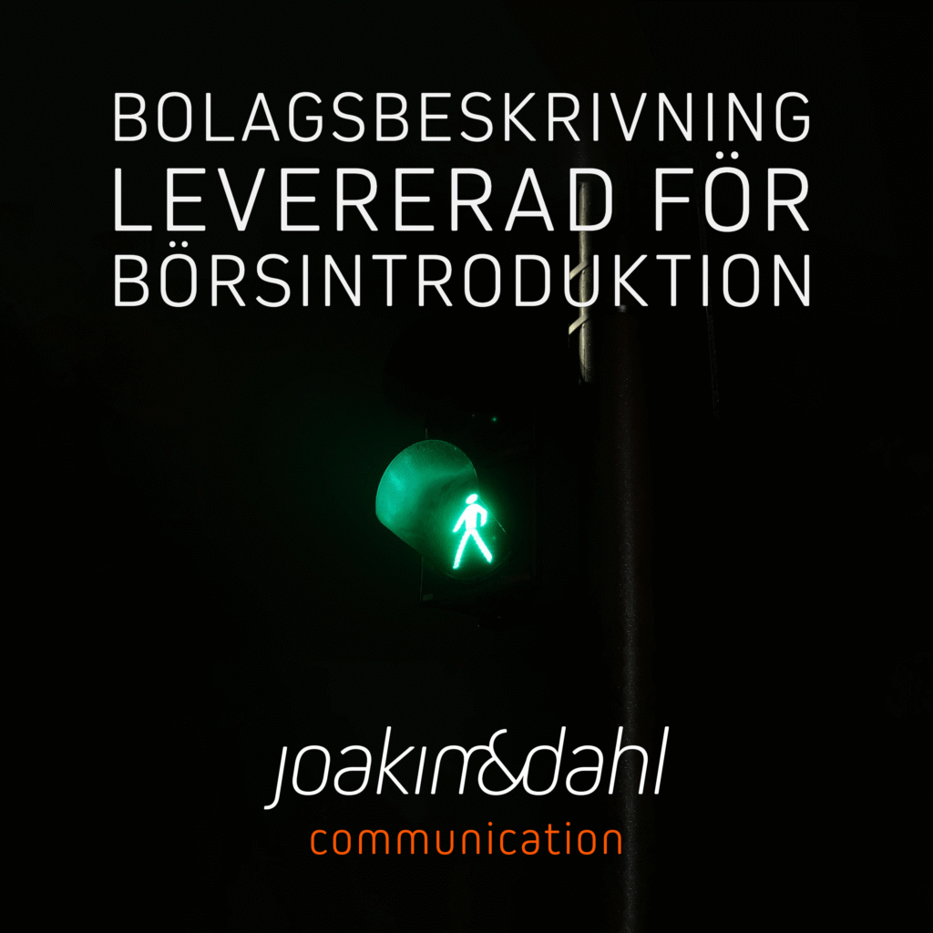 Grön gubbe, bolagsbeskrivning, introduktion