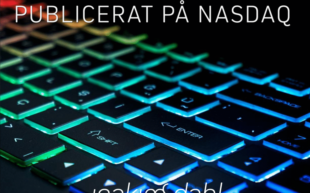 Bokslutskommuniké för publicering på en av Nasdaqs marknadsplatser och till kapitalmarknaden