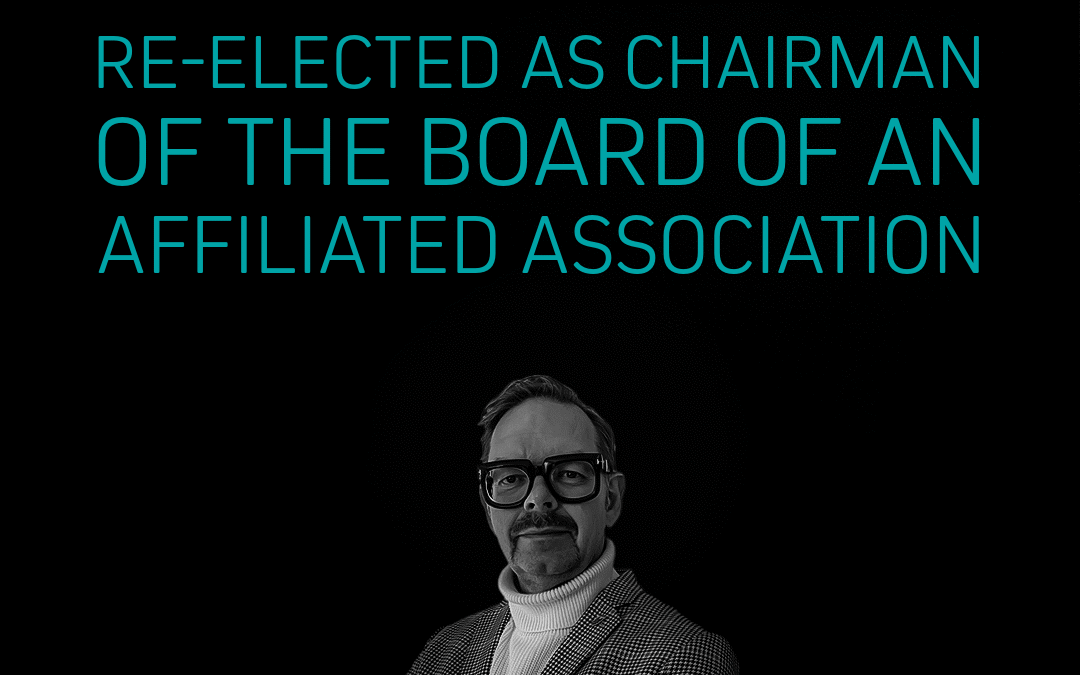 Re-elected as Chairman of the Board of an Affiliated Association