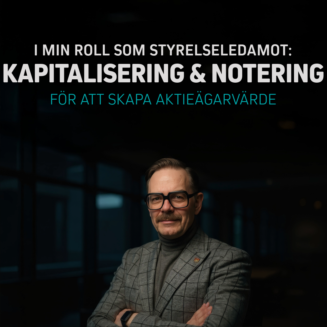 Att skapa aktieägarvärde genom aktivt styrelsearbete