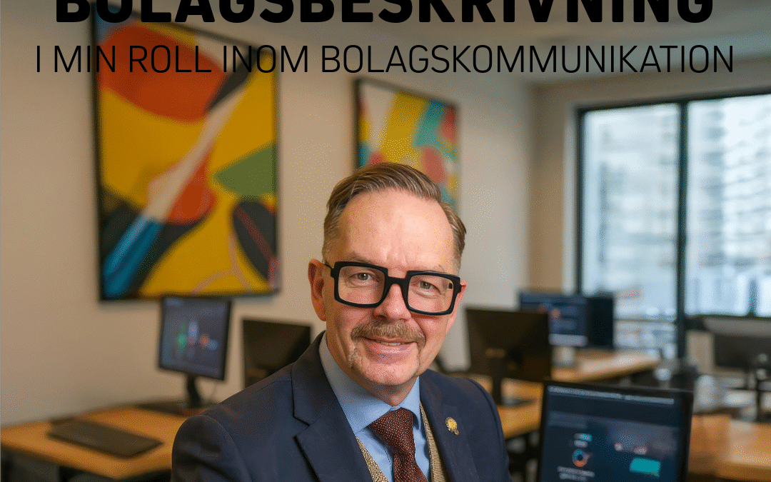 En bolagsbeskrivning är mer än bara en presentation