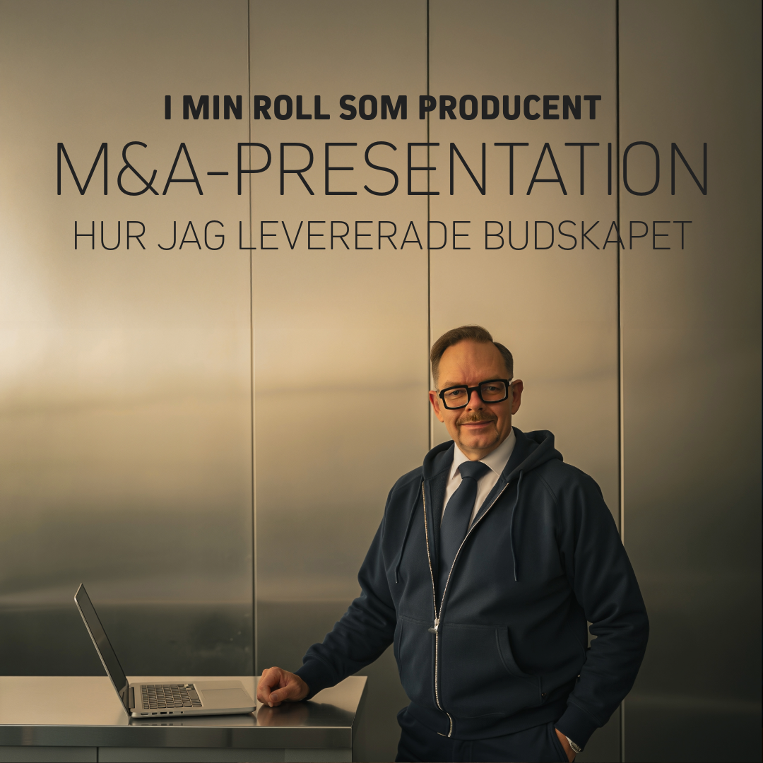 Professionell presentation om M&A-processer