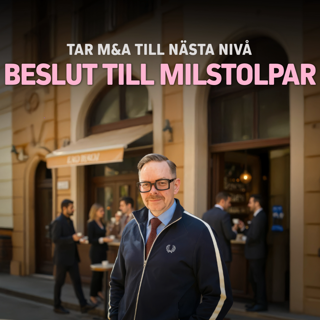 Män i kostymer diskuterar affärer.