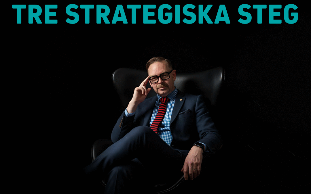 Tre strategiska steg för utveckling
