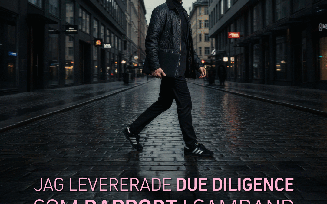 Arbetet bestod i att sammanställa och leverera en due diligence-rapport